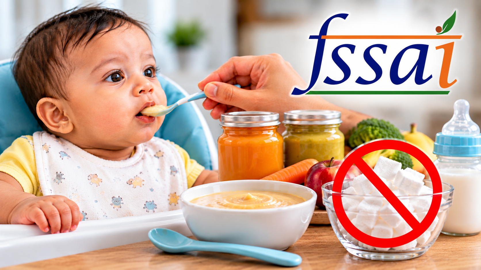 FSSAI Proposes Ban on Added Sugar in Baby Food