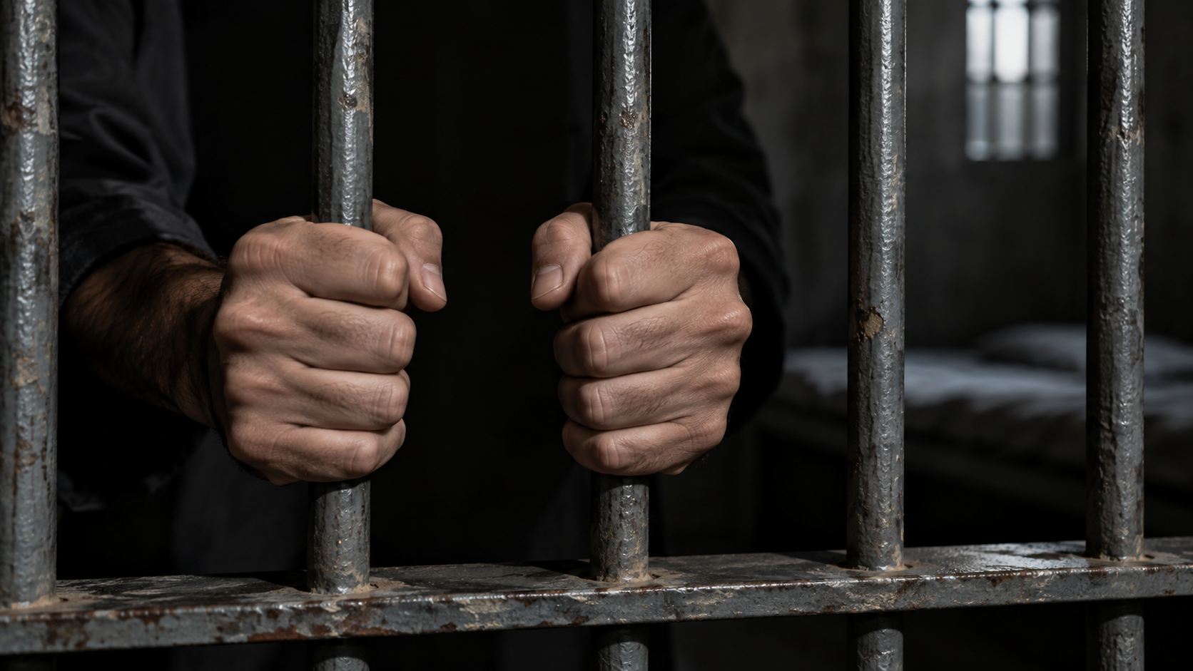 Behind the bars